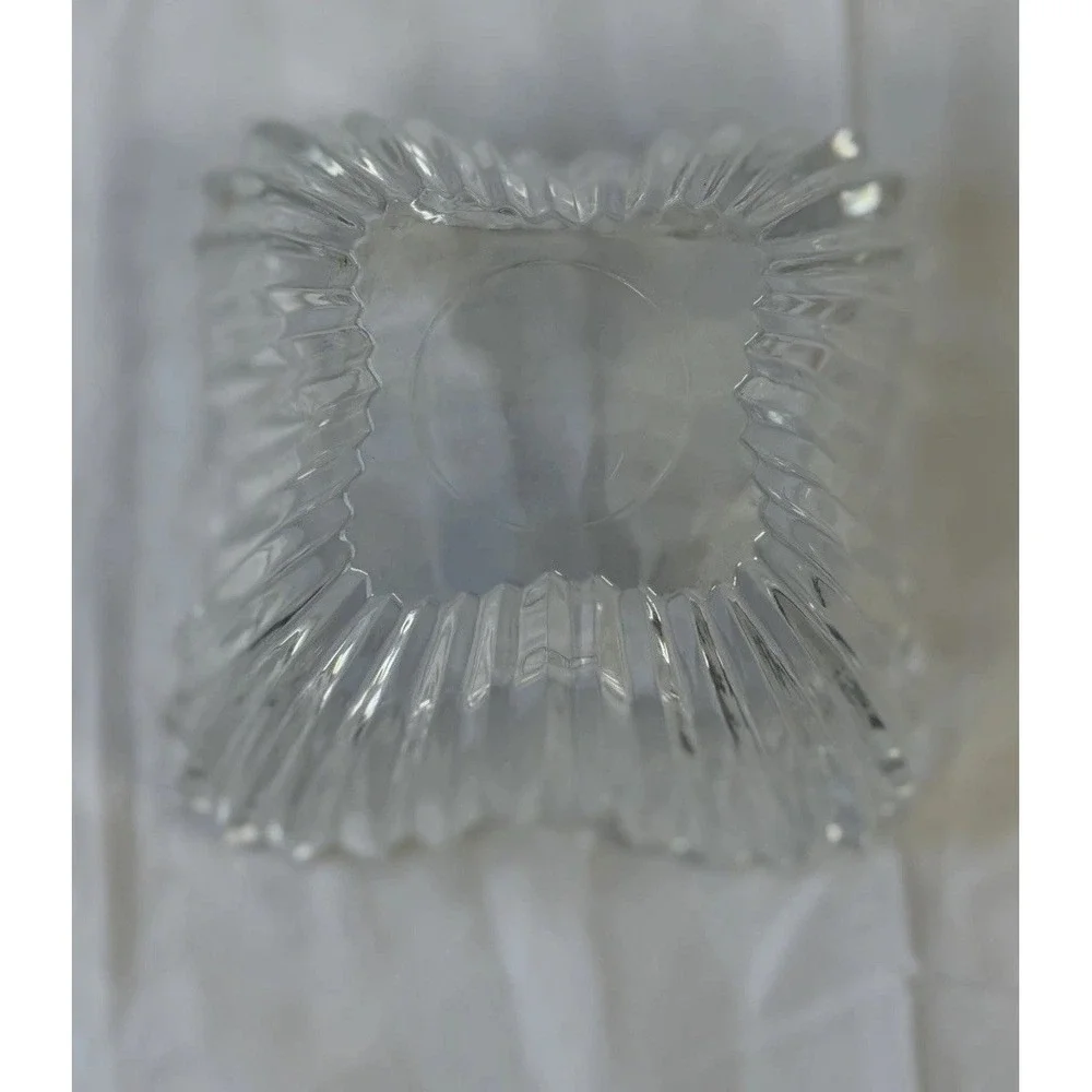 Vintage Discontinued Lydia by Mikasa Crystal Tulip Bowl 7 1/4‎ Inches